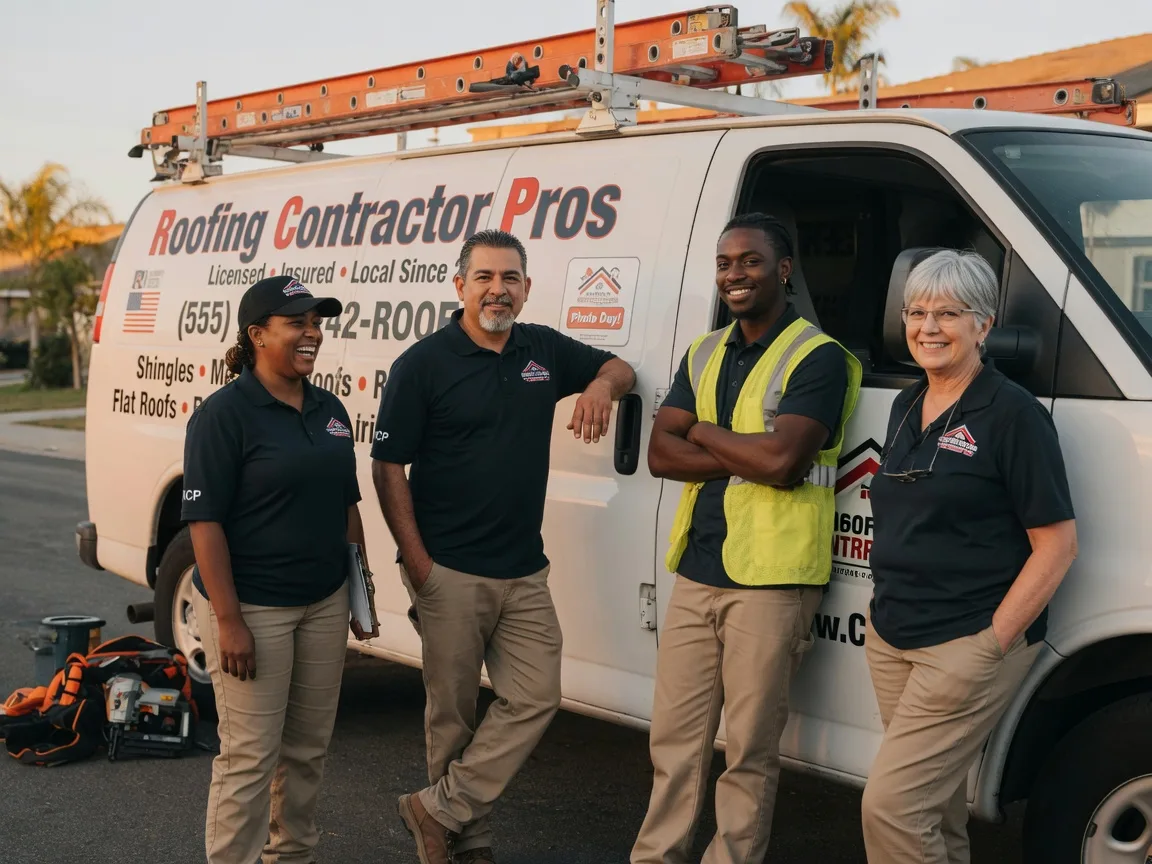 Local Roofing Contractors company in Sarona, WI